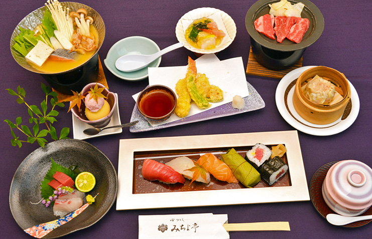 会席5500円